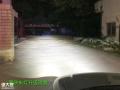 肇庆鼎湖汽车灯光升级改装店肇庆比亚迪F3大灯升级LED双光透镜